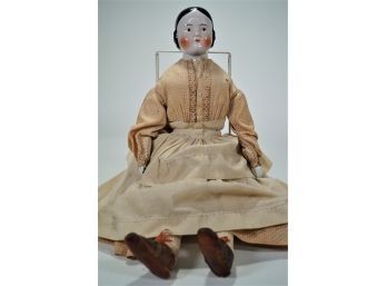 Antique China Shoulder Head Doll