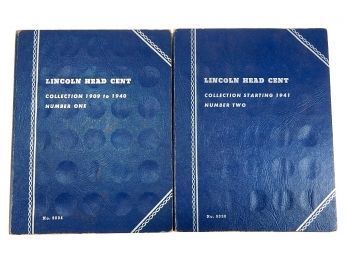 Lot 2  Penny Collection Folders