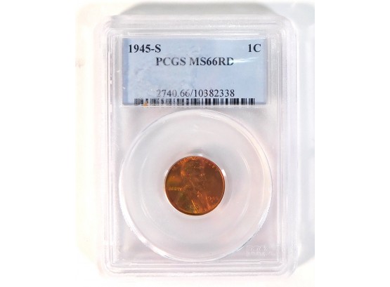 1945-S Penny MS66RD