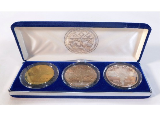 1994 Marshall Islands Coin Set -To The Heroes Of D-Day WW2 D Day