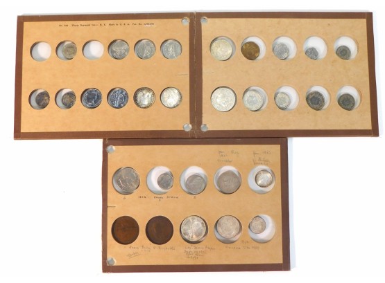 Vintage Foreign Coins Lot: Canada, Netherlands Etc