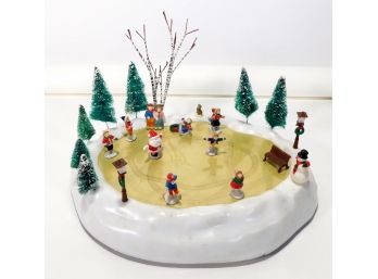 Village Pond Ice Skating Ring With Box