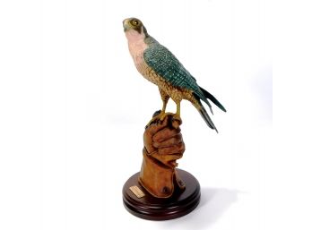 Original Jose Luis De Casasola Hunting Hawk Figurine - Anna Perenna