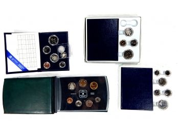 Lot 4 Canadian Coin Sets