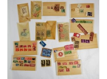 Vintage Postage Stamp Lot