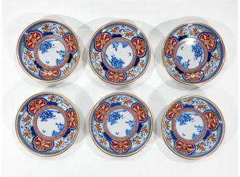 Set 6 Antique Asian Porcelain Bowls
