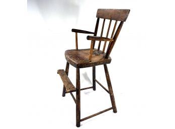 Antique 19thC High Chair