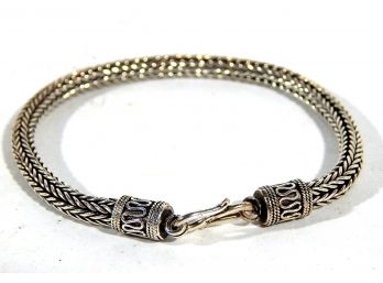 Sterling Silver  Men's Rope Bracelet