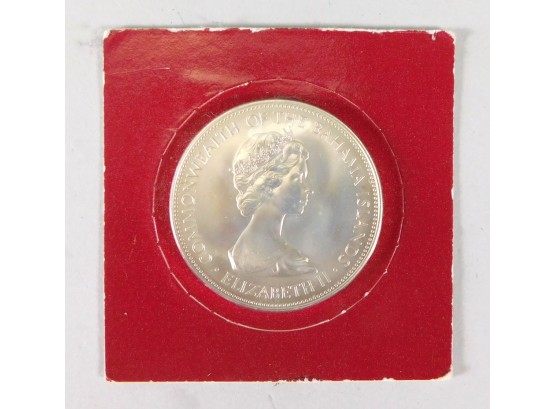1973 BAHAMA ISLANDS Uncirculated Silver Coin