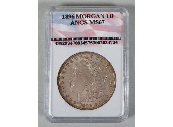 1896 Silver Morgan Dollar MS-67