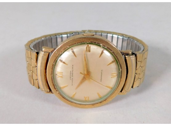 Vintage CROTON Swiss Automatic Wristwatch 10K GF