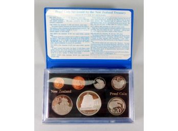 1978 NEW ZEALAND Proof Coin Set With Box & COA