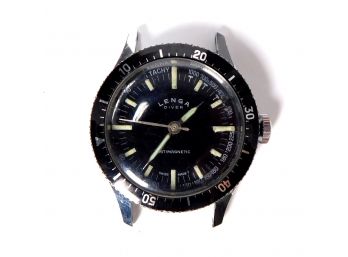 Vintage Original LENGA DIVER Swiss Watch