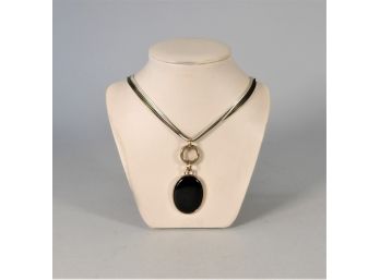 Five-strand Necklace With Black Onyx