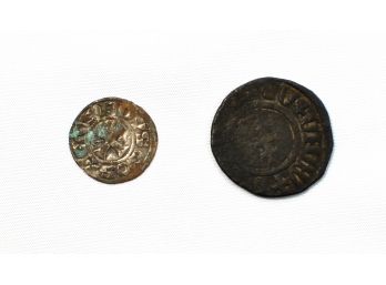 Lot 2 Antique Coins
