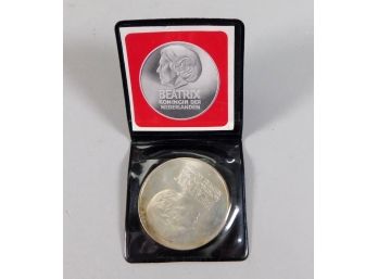 1982 NETHERLANDS 50 Gulden Uncirculated Silver Coin