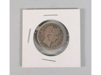 1915 US Silver Quarter