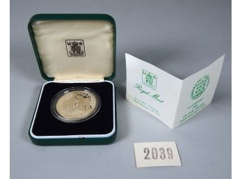1985 GUERNSEY Silver .925 Proof Two Pound Coin