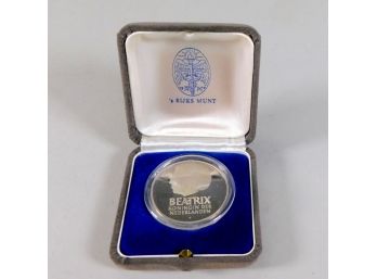 1982 NETHERLANDS 50 Gulden Proof Silver Coin