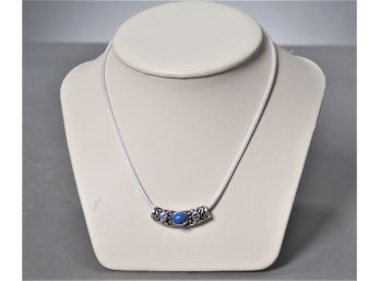 Sterling Silver Chain With Charm.