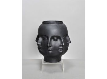 Perpetual Face Ceramic Vase