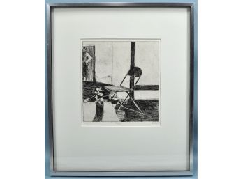 Richard Diebenkorn (1922 - 1993) Original Still Life Etching