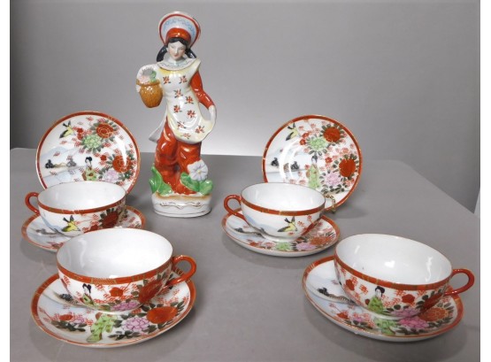 Cups And Saucers, Figurine