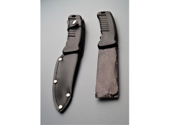 Pair Of Flying Falcon Knives