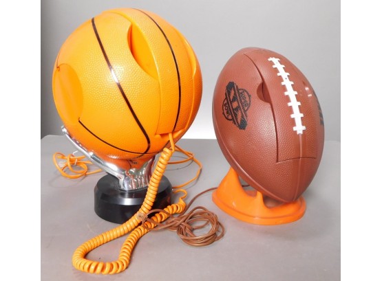 Basketball And Football Telephones