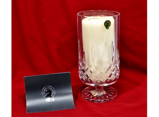 New WATERFORD Crystal Candle Holder - With Box & Certificate