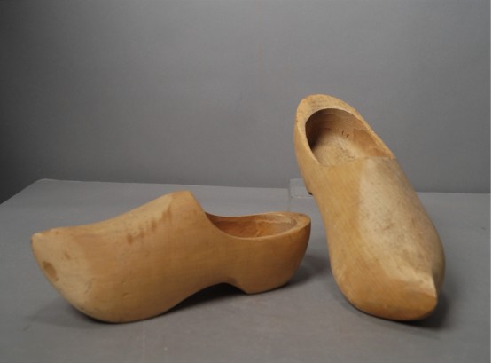 Pair Dutch Wooden Shoes