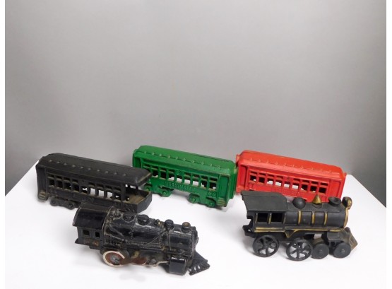 Set Of Toy Trains
