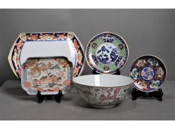 Mixed Lot Of Asian Porcelain