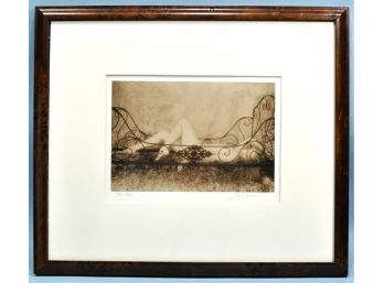 ' The Bed' Nude - Joyce Wilson Signed Print