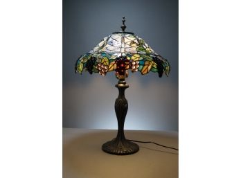 Vintage Tiffany Style Table Lamp