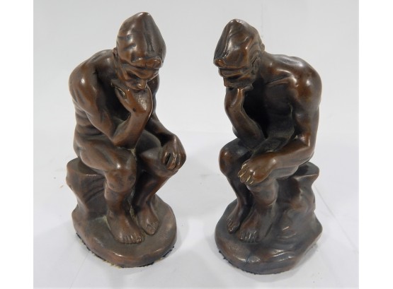 Pair Of Thinker Bookends