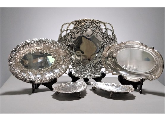 Mixed Lot Of Silver Plate, Some Gorham