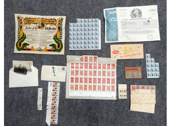 Vintage Stamps & Ephemera
