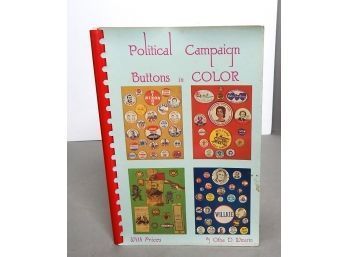 Vintage Catalog On Political Buttons