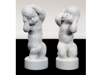 Bing & Grondahl Aches & Pains Baby Figurines