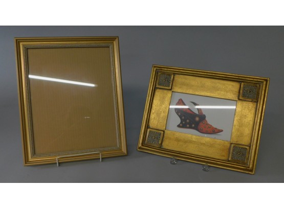 Robert Grace Painting And Empty Frame