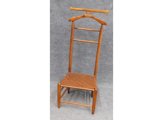 Wooden Valet With Chair