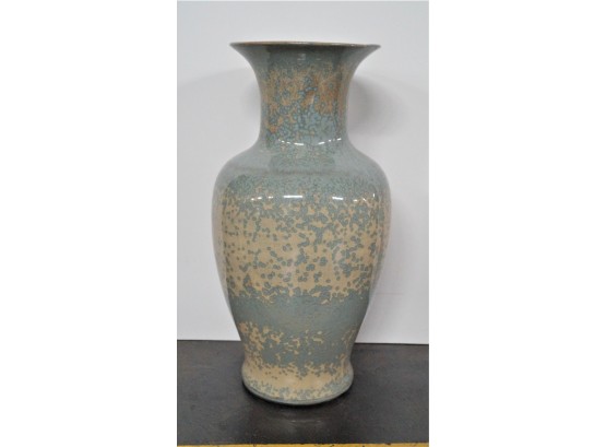 Crystaline Glazed Pottery Vase