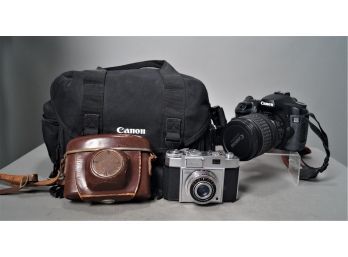 Canon EOS 40D And Zeiss Cantina Cameras