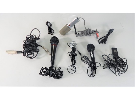 Lot Of  Five Microphones