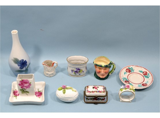 Vintage Porcelain Lot - Denmark, England, Germany