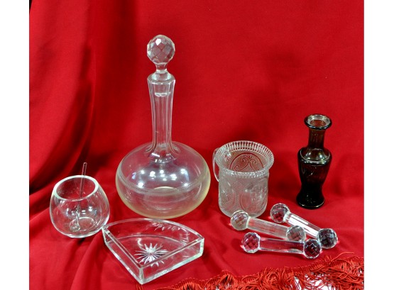 Vintage Crystal & Glass Lot