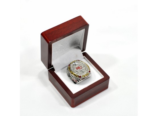 100 NFL Champions Ring With Box
