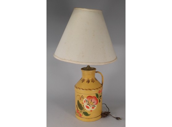 Milk Can Table Lamp