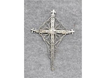 Large Decorative Metal Cross